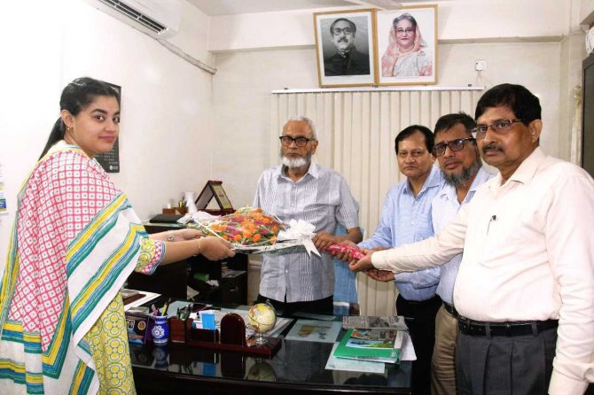 Dr. Mariha Israr Joined as a Director (Development) of Barind Medical College Hospital on June 4, 2024.