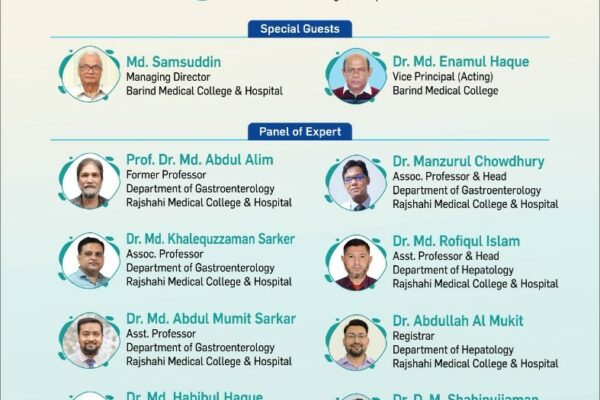 Scientific Seminar on Management of Fatty Liver Disease at Barind Medical College